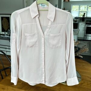 Express Portofino blouse with adjustable sleeves